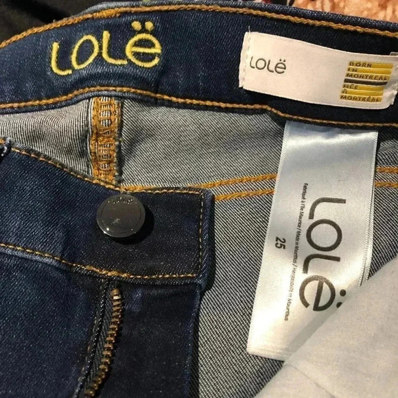 Lole Skinny Jeans Blue Size 25 - Picture 5 of 8